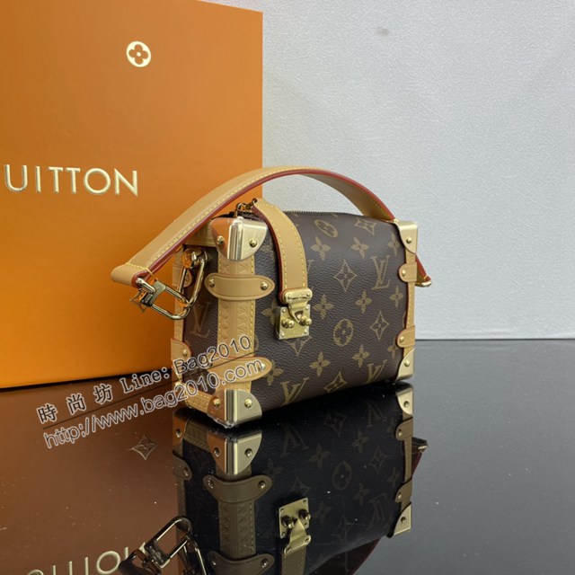 Lv路易威登2023專櫃新款Cruise系列手提包 LV老花黃皮單肩斜挎包 M46815 ydh5048